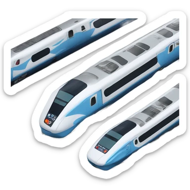 Acela train sticker