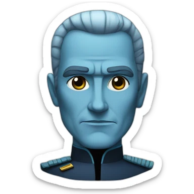 Grand admiral thrawn sticker
