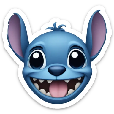 Stitch sticker