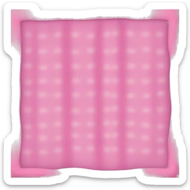 Blanket pink sticker