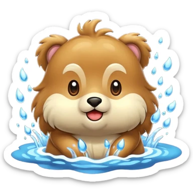 Haz un ornitorrinco sticker