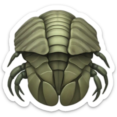 trilobite sticker