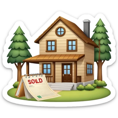 house mortgage sticker