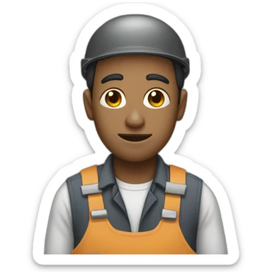 poor-factory-worker sticker