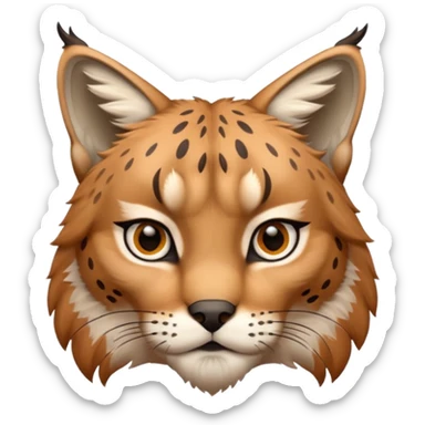 een lynx sticker
