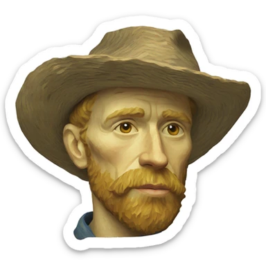 Vincent van gogh sticker