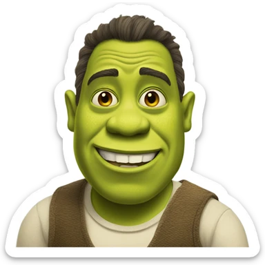 Homosexual shrek  sticker
