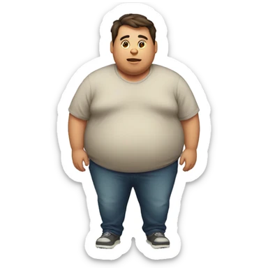 obesity sticker