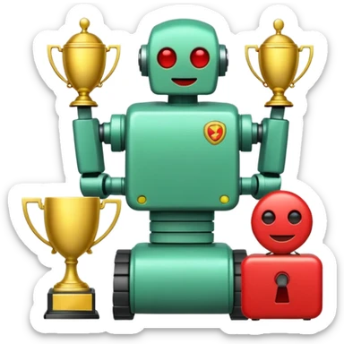 💰 Balance/Guthaben
📈 Profit (grün)
📉 Loss (rot)
🏆 Trophy/Pokal
🤖 AI/Robot
🔒 Security/Schloss

Modern EMojis sticker
