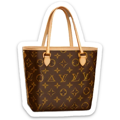 louis vuitton shopping bag sticker