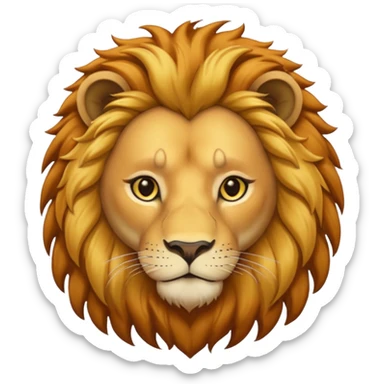 Lion eta  sticker
