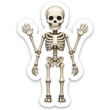undertale papyrus skeleton sticker