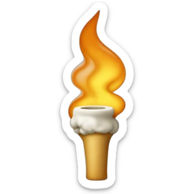 Joint avec de la fumée sticker