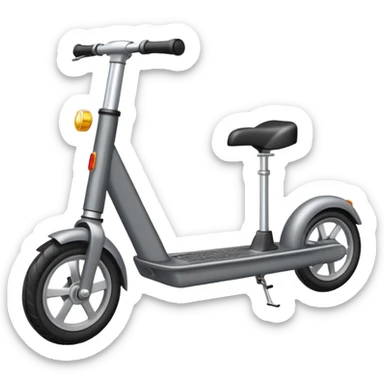 kick scooter, transportation vehicle sticker