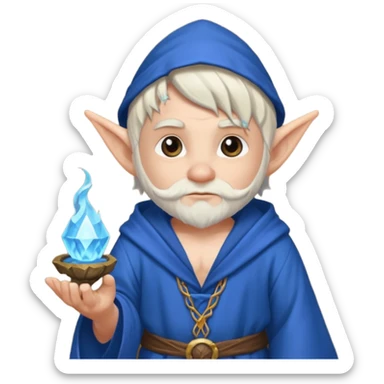 Male Gnome Mage World of Warcraft  sticker