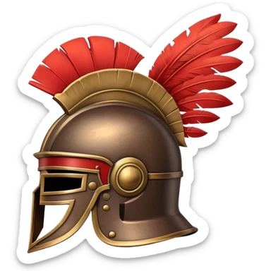 Legatus-roman-helmet sticker