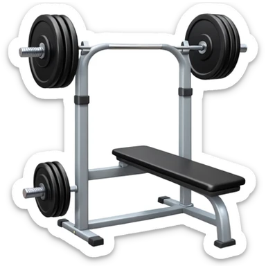 weight gym sticker