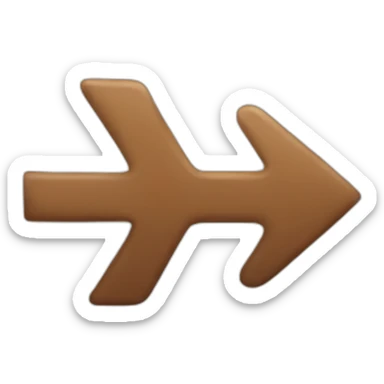 up arrow symbol sticker