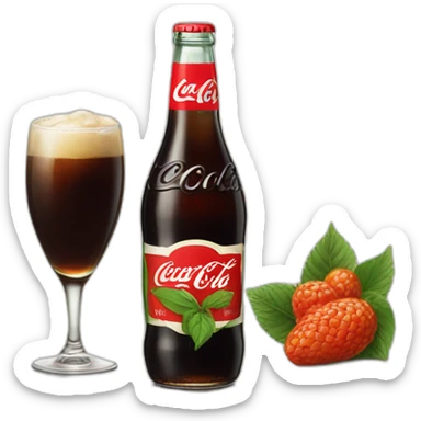 fernet branca with coca-cola sticker
