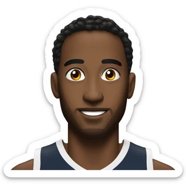 Jeremy Evans Basketball  sticker