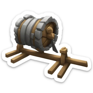 Battering ram sticker