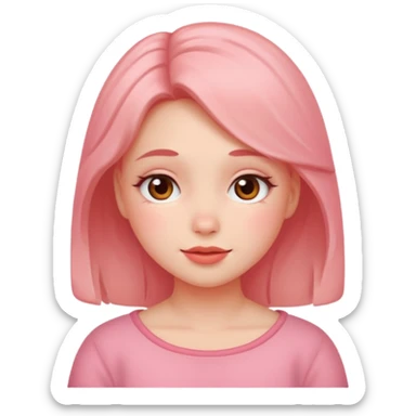 Blushing girlie  sticker