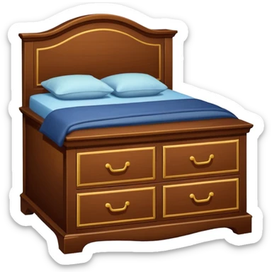 A Cupboard-commode-drawer-night-bed-stand furniture with a night lamp,WİTH BED sticker