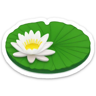 Lilypad sticker