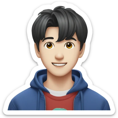 kpop idol Soobin from kpop group TXT sticker