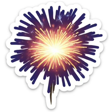 fireworks sticker