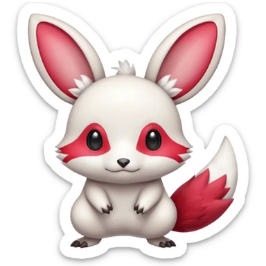 Trico-Minccino-Dedenne-Emolga-Pachirisu-Zangoose-fusion sticker