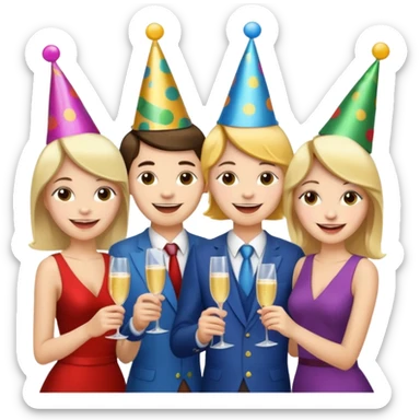 nos vamos alegrar  sticker