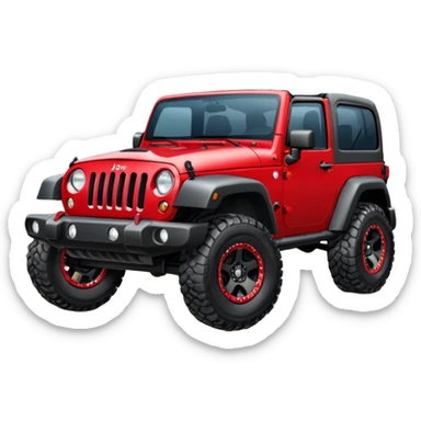 Jeep wrangler  sticker