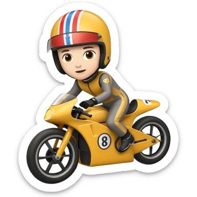 Street lugeing sticker