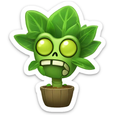 Plants vs. Zombies sticker