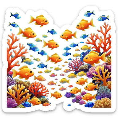 Coral Reef sticker