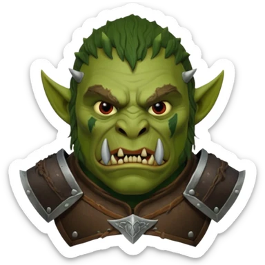 Orc from Lord of the Rings sticker