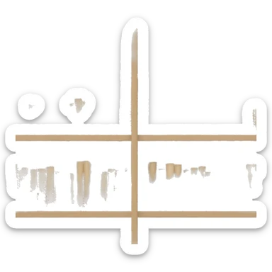 beige bookshelf sticker