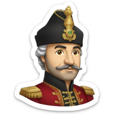 Fatih sultan mehmet sticker
