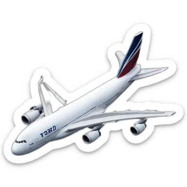 Airbus A380 sticker