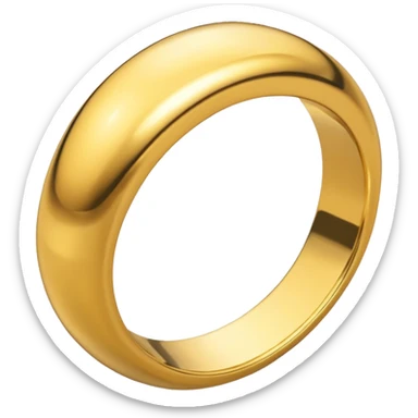 NEW GOLD RING sticker
