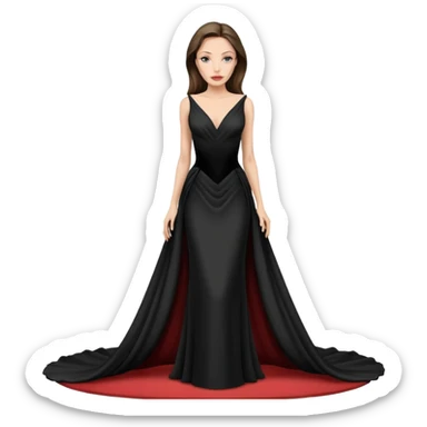 angelina jolie on red carpet sticker