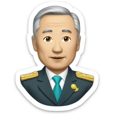 president of kazakhstan sticker