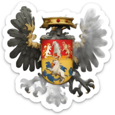 coat of arms Brandenburg  sticker