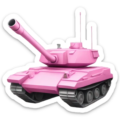 Pink Tank  sticker