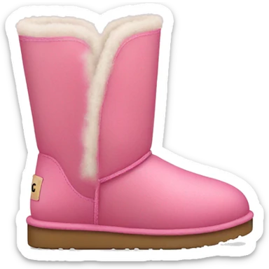 Pink ugg boots sticker