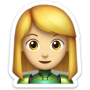 samus aran sticker