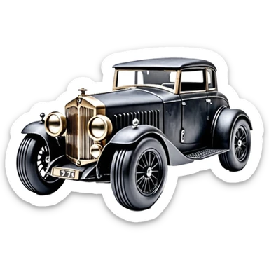 1:10 off-road lcg short wheelbase Basher Batman’s 1934 blackened tarnished Darth Vader hotrod ford jaguar Rolls Royce rc car (extra wide tires without fenders) sticker