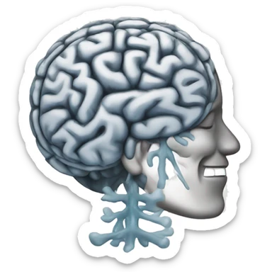 brain functional magnetic resonance imaging sticker
