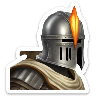 dark souls solaire sticker